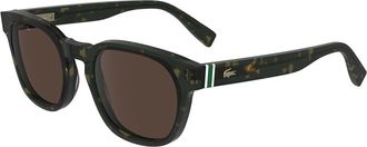 Lacoste L6015S 230 Mens Sunglasses Tortoiseshell Size 49