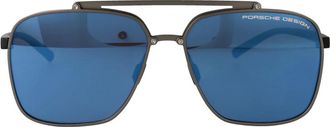 Porsche Design Heren, Accessoires, Blauw, Maat: 59 MM