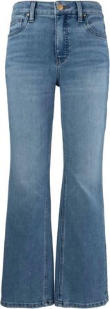Kut from the Kloth Womens Kelsey High Rise Ankle Flare Jean In Improvement