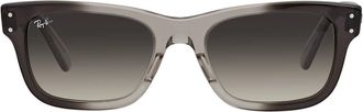 Ray-Ban Burbank Grey Gradient Rectangular Mens Sunglasses RB2283 134071 55