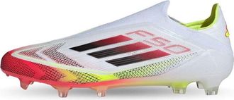 adidas F50 Elite Laceless FG Pure Victory Pack White Yellow Neon Red IE1214
