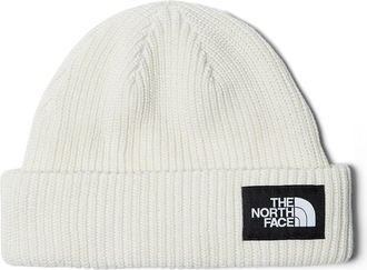 The North Face Salty Lined Beanie Traditional Hats White Dune 2, Polyester