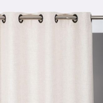 MOONDREAM Cortina t&eacute;rmica ollaoss beige MC721 130x260