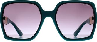 Guess Vlinder Glimmend Turquoise Grijs Kleurverloop GO00031