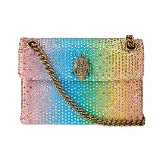 Kurt Geiger Kensington Mini Bag - Dames - Tassen - Blauw - Maat: ONE Size Leer