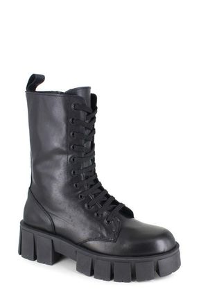 Zigi Soho Shainel Waterproof Combat Boot in Black at Nordstrom, Size 11Us