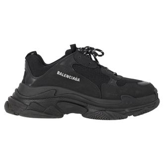 Balenciaga Pre-owned Mens Triple S Sneakers in Black - Size EU 44