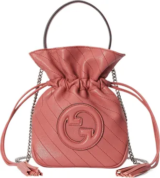 Gucci (WMNS) Gucci Blondie Mini Bucket Bag Pink 760313-AACP7-6701