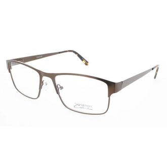 Signature Unisex Brown Rectangular Eyeglass Frames 1126Brown57