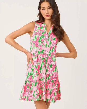 Lilly Pulitzer Riegan Dress In Putting Green Hannah