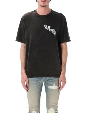 Amiri Domino Relaxed Fit Vintage Cotton T Shirt