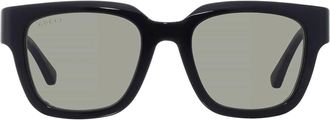 Gucci Grey Square Mens Sunglasses GG1670SK 001 52