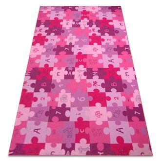 RugsX RugsX Puzzle Rug in Purple | Size: 350 cm x 400 cm