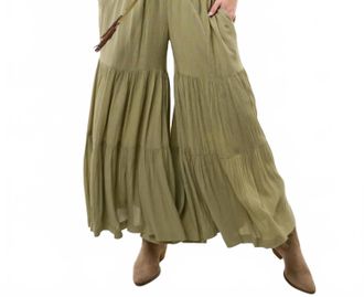 Aratta Dream Palazzo Pants In Olive