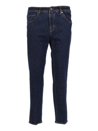 Jacob Cohen Pant5 Pkt Cropped Slim Fit Scott