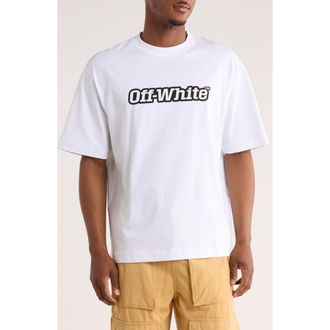 Off-white Logo Graphic T-Shirt in White-Black at Nordstrom Rack, Size X-Small