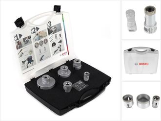 Bosch Professional - Juego De 5 Brocas De Diamante En Seco Para Cer&aacute;mica (para Cer&aacute;mica, Accesorios Para Amoladoras Angulares)