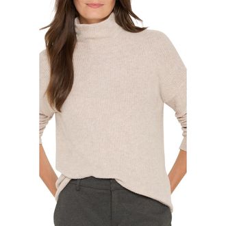Nic+Zoe Waffle Stitch Tuck Sweater in Pebble at Nordstrom Rack, Size Xx-Large