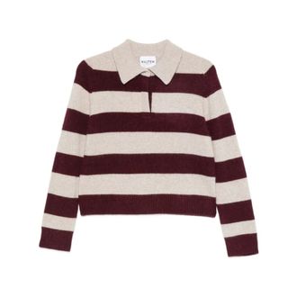 Kujten Kujten, Truien & Vesten, Dames, Veelkleurig, M, Kasjmier, Royce Poloshirt Trui