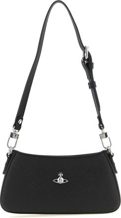 Vivienne Westwood Black Tasha Small Shoulder Bag