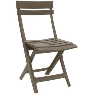 Grosfillex Silla Miami Plegable, Taupe