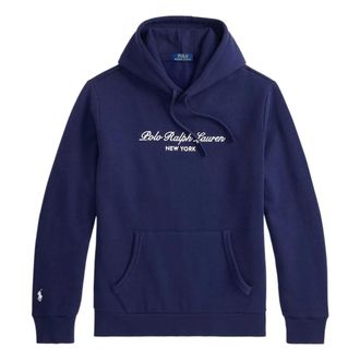 Polo Ralph Lauren Hoodies & sweatvesten, Heren, Blauw, L, Gebreide Sweater