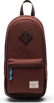 Herschel Unisex Heritage Shoulder Bag In Bitter Chocolate/dark Roast