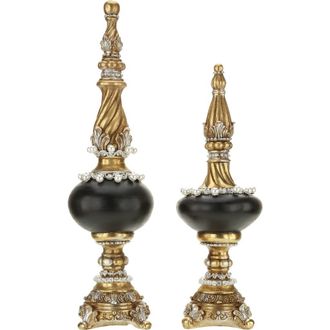 Mark Roberts Jeweled Decorative Finial, Assortment of 2 in Gold at Nordstrom