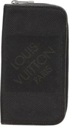 Louis Vuitton Pre-owned Wallets, male, Black, Size: ONE SIZE Pre-owned Damier Geant Long Wallet