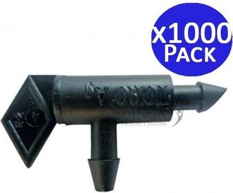 No Brand Pack 1000 Goteros De Riego Laminar 8 L/h Gotero Caudal Fijo 8 Litros No Desmontable Presi&oacute;n Recomendada 1 Bar