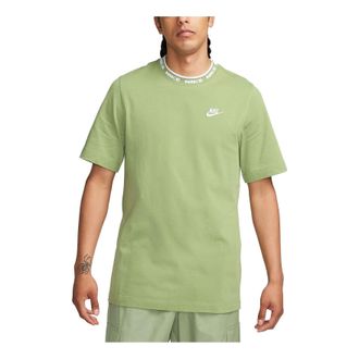 Nike Club Short Sleeve Tops Green FB7310-386