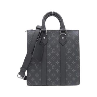 Louis Vuitton Pre-owned Sac Plat Cross Monogram Eclipse Schoudertas - Heren - Pre-owned - Zwart - Maat: ONE Size