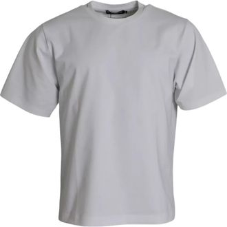 Dolce & Gabbana Katoenen T-shirt Korte Mouwen Ronde Hals