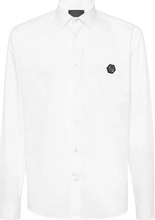Philipp Plein Camicie Bianco-Uomo