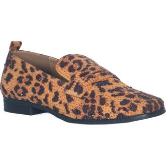Lauren Lorraine Penny Slip-Ons in Leopard at Nordstrom, Size 9.5