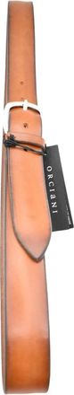 Orciani Bull Soft Riem - Heren - Riemen - Bruin - 110 CM - Leer - Accessoires