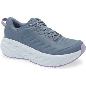 Hoka One One Bondi SR Shoe in Faded Navy /Berry Patch at Nordstrom, Size 10.5