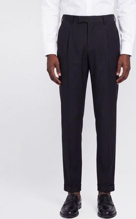 Pantaloni Torino Pantaloni sartoriali Master slim fit in misto lana con pince