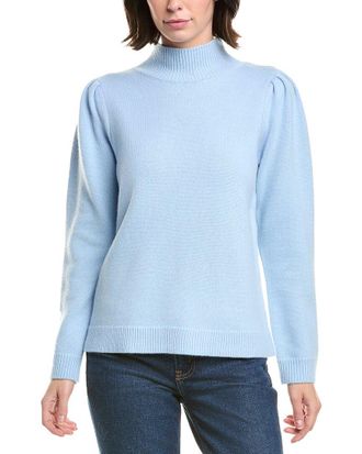 Milly Relaxed Knit Wool & Cashmere-Blend Sweater
