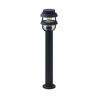 Lindby Lindby - L&aacute;mpara Para Exterior alvaro En Negro De Aluminio