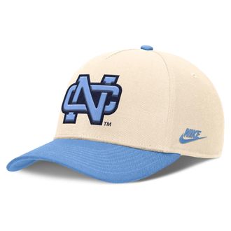 Nike North Carolina Primetime Rise Academic Nike Mens Dri-FIT College Adjustable Hat in Brown | NC060C25NCV-6QM