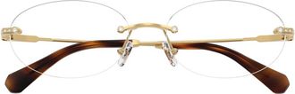 Swarovski Sk 1040 Optisch Montuur - Dames - Brillen - Geel - 56 MM - Accessoires