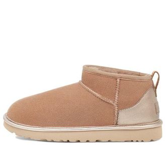 UGG (WMNS) UGG Classic Ultra Mini Shine Beech Wood 1123634-BCHW
