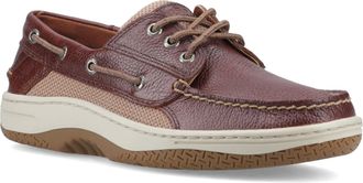 Sperry Top-Sider Billfish 3 Eye Leather Mens Brown Boat Shoes - Size UK 12