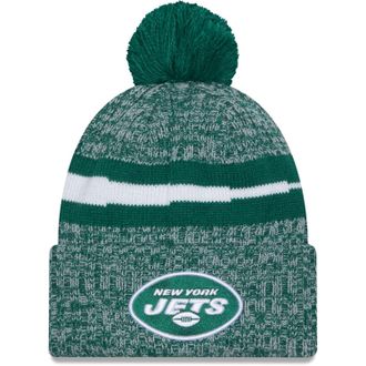 New Era NFL Sideline Knit Beanie - New York Jets OTC Multicoloured