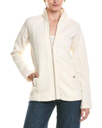 Tommy Bahama Aruba Cable Jacquard Zip Jacket