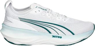 Puma Forever Run Nitro 2 - Heren - Fitnessschoenen - Wit - 46 EU - Fitness