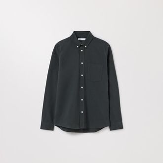 Asket The Oxford Shirt Dark Green