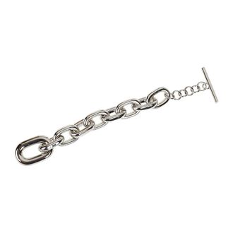 Paco Rabanne Accessoires, Dames, Grijs, ONE Size, XL Link Armband