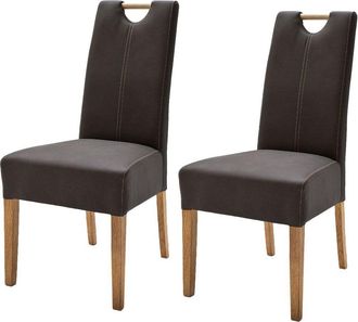 Naturoo home24 Polsterstuhl Alessia (2er-Set)